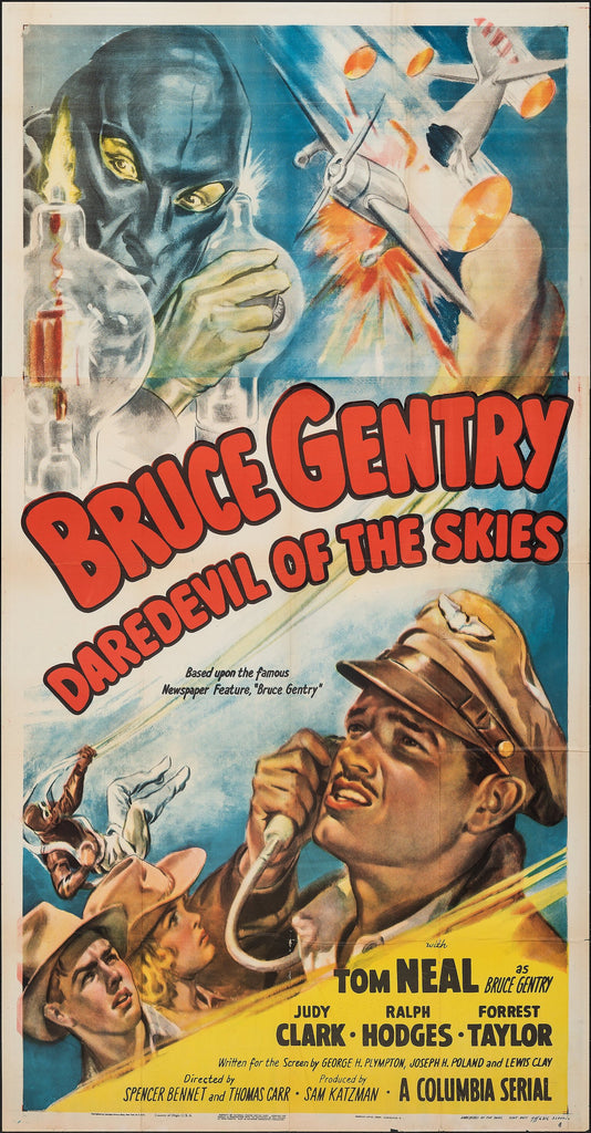 Bruce Gentry (1949) Original Vintage Movie Poster by Vintoz.com