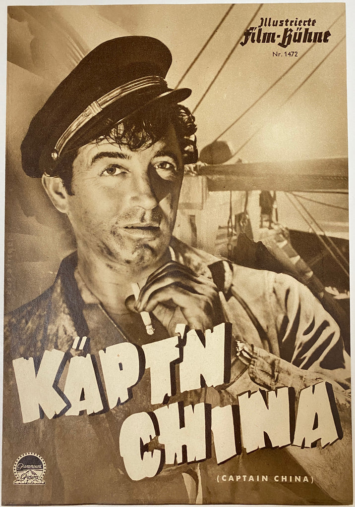 Captain China (1949) Original Vintage Movie Poster by Vintoz.com