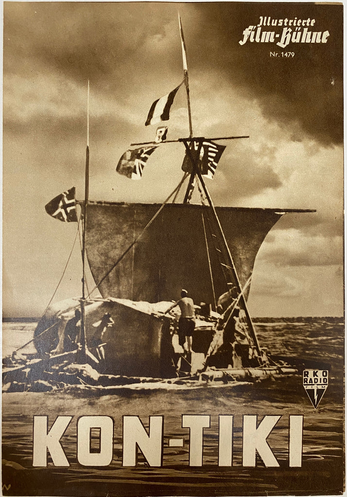 Kon-Tiki (1950) Original Vintage Movie Poster by Vintoz.com