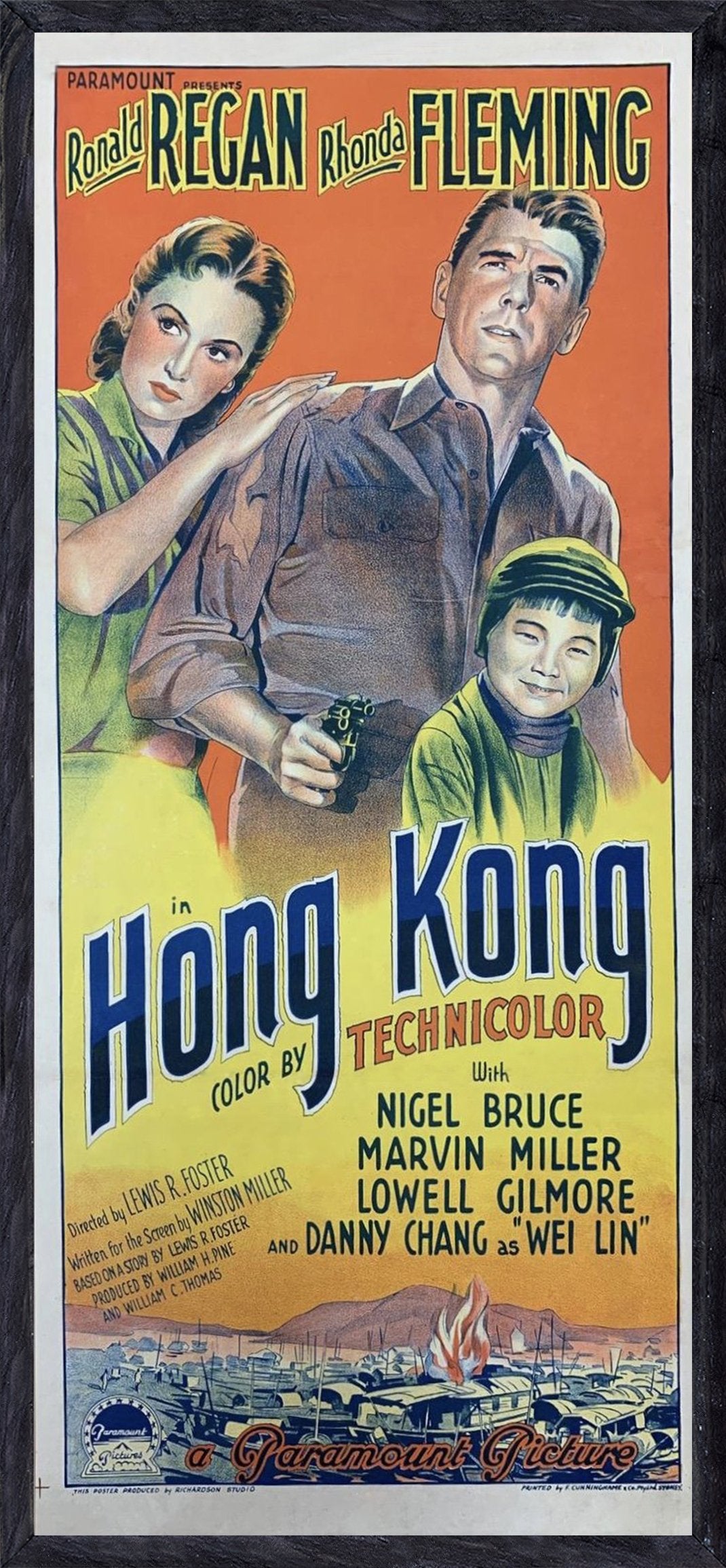 Hong Kong | 1952 | English | Vintage Movie Poster | Vintoz.com