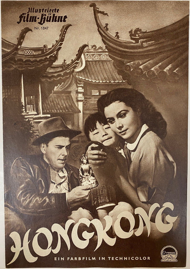 Hong Kong (1952) Original Vintage Movie Poster by Vintoz.com