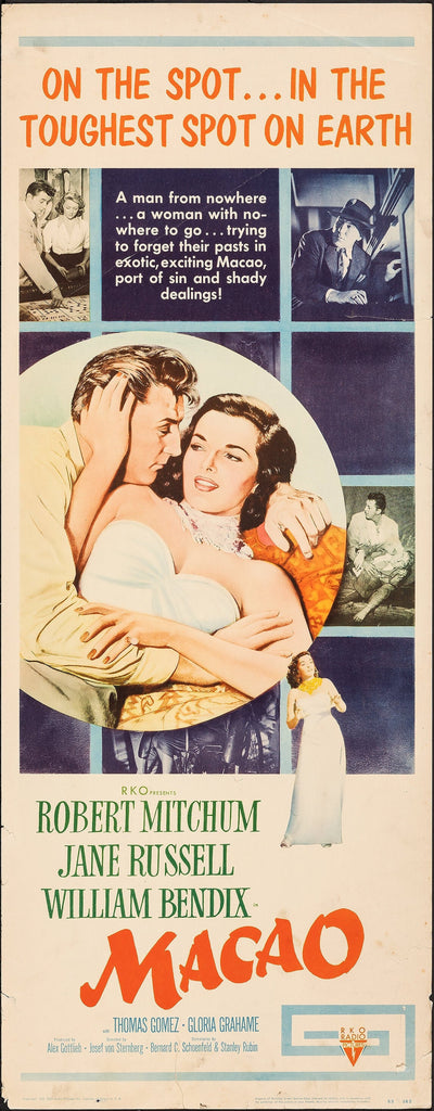 Macao (1952) Original Vintage Movie Poster by Vintoz.com