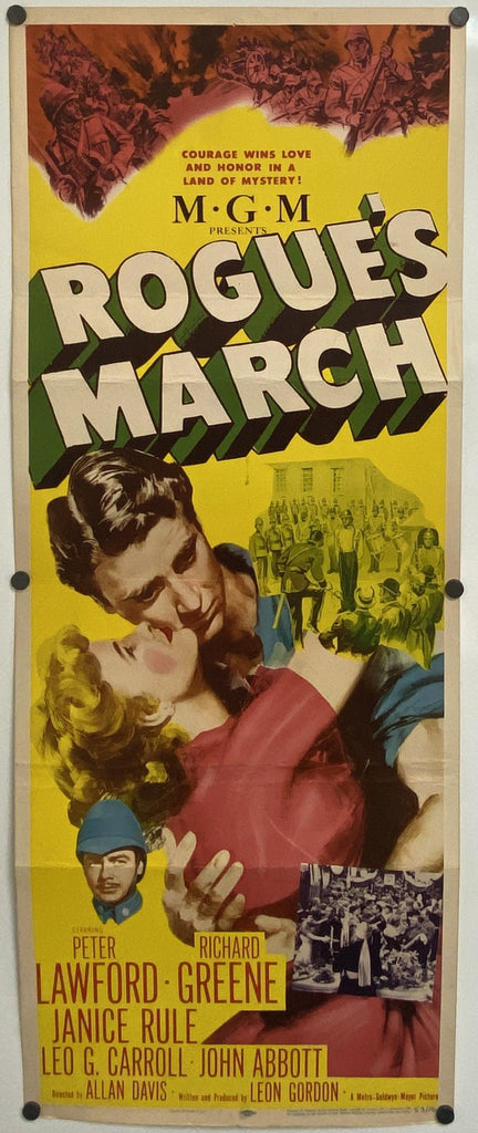 Rogue's March (1953) Original Vintage Movie Poster by Vintoz.com