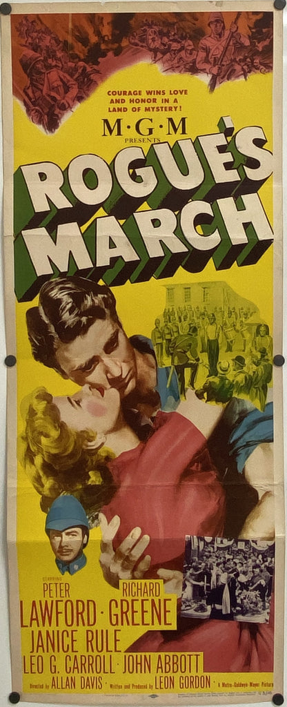 Rogue's March (1953) Original Vintage Movie Poster by Vintoz.com