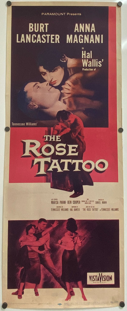 Rose Tattoo (1955) Original Vintage Movie Poster by Vintoz.com