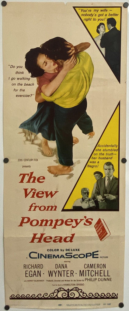 View from Pompey's Head (1955) Original Vintage Movie Poster by Vintoz.com