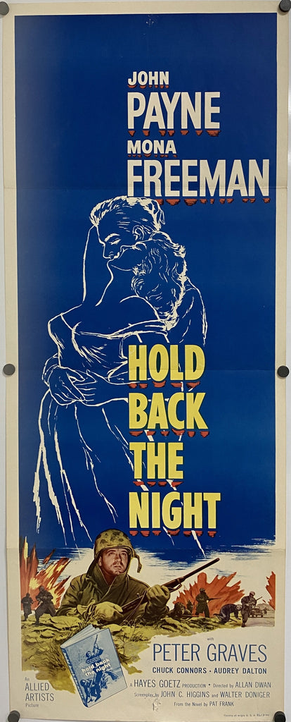 Hold Back the Night (1956) Original Vintage Movie Poster by Vintoz.com