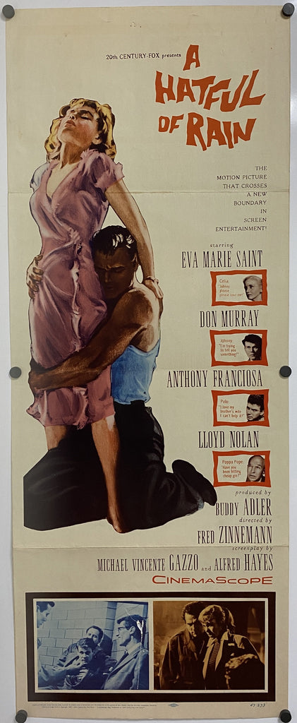 A Hatful of Rain (1957) Original Vintage Movie Poster by Vintoz.com