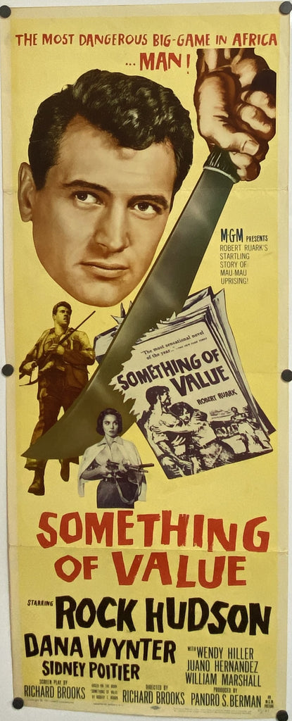 Something of Value (1957) Original Vintage Movie Poster by Vintoz.com