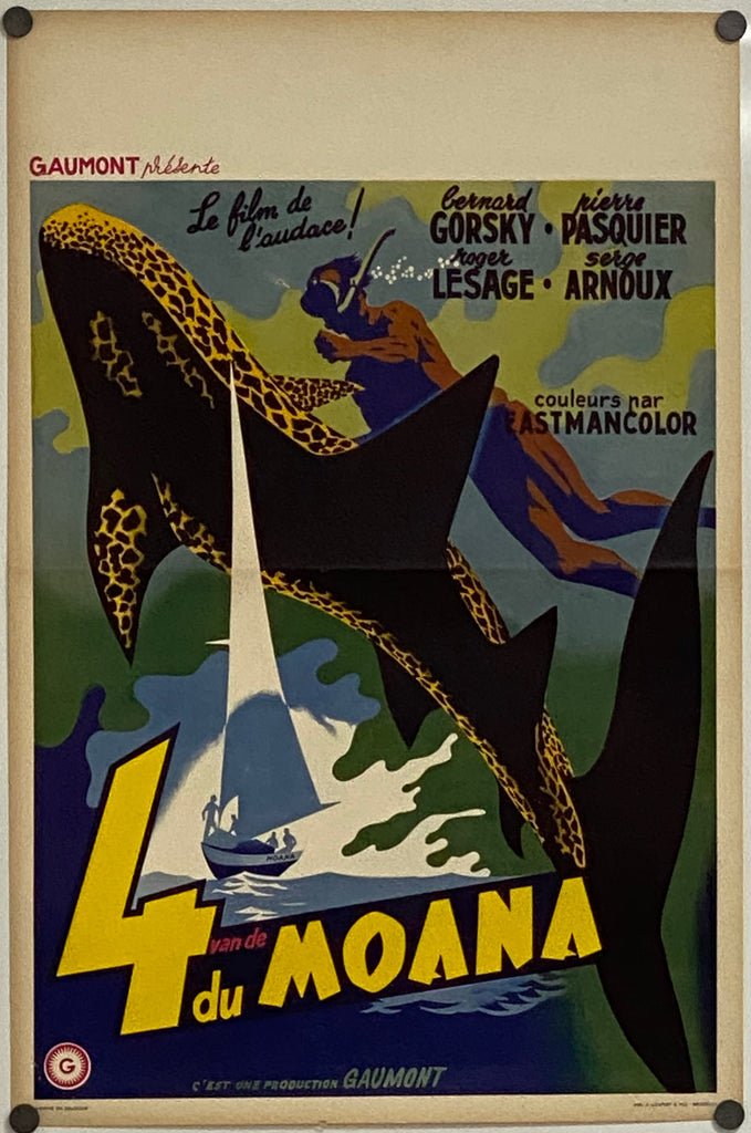 Moana (1959) Original Vintage Movie Poster by Vintoz.com