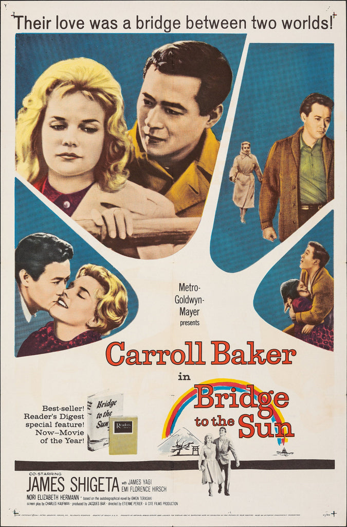 Bridge to the Sun (1961) Original Vintage Movie Poster by Vintoz.com