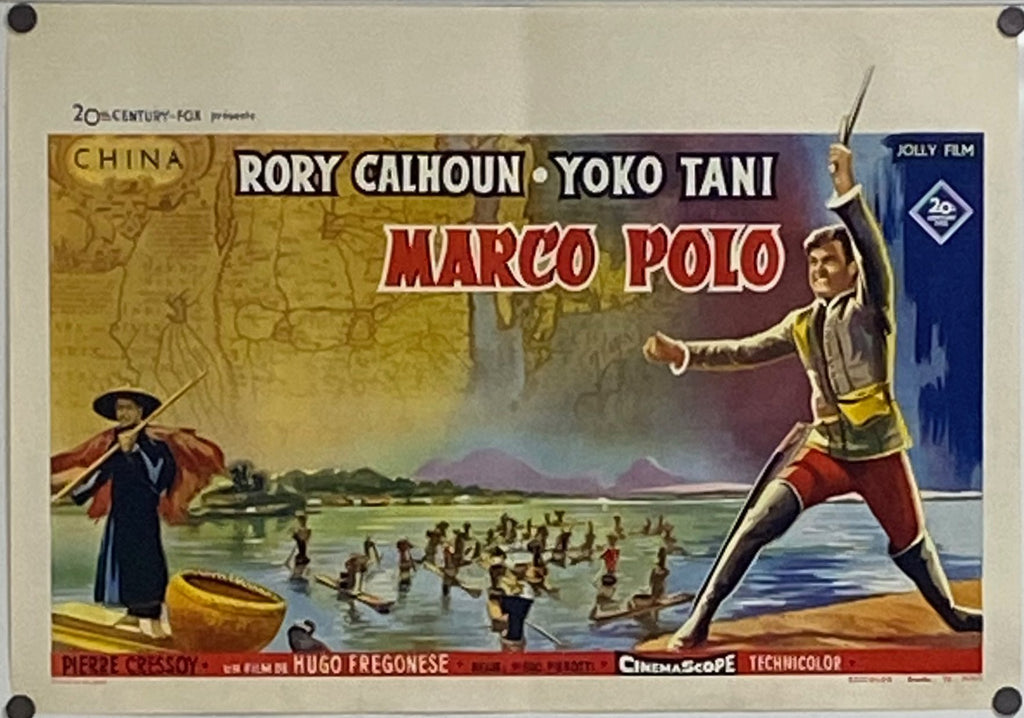 Marco Polo (1962) Original Vintage Movie Poster by Vintoz.com