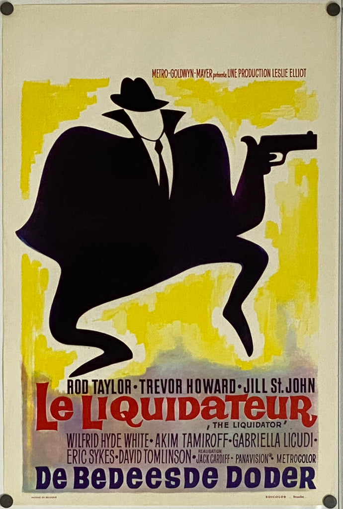Liquidator (1965) Original Vintage Movie Poster by Vintoz.com