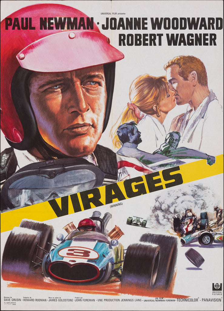 Winning (1969) Original Vintage Movie Poster by Vintoz.com