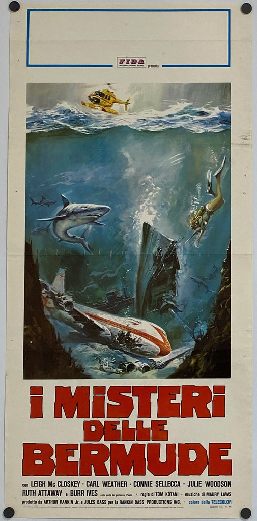 Bermuda Depths (1978) Original Vintage Movie Poster by Vintoz.com
