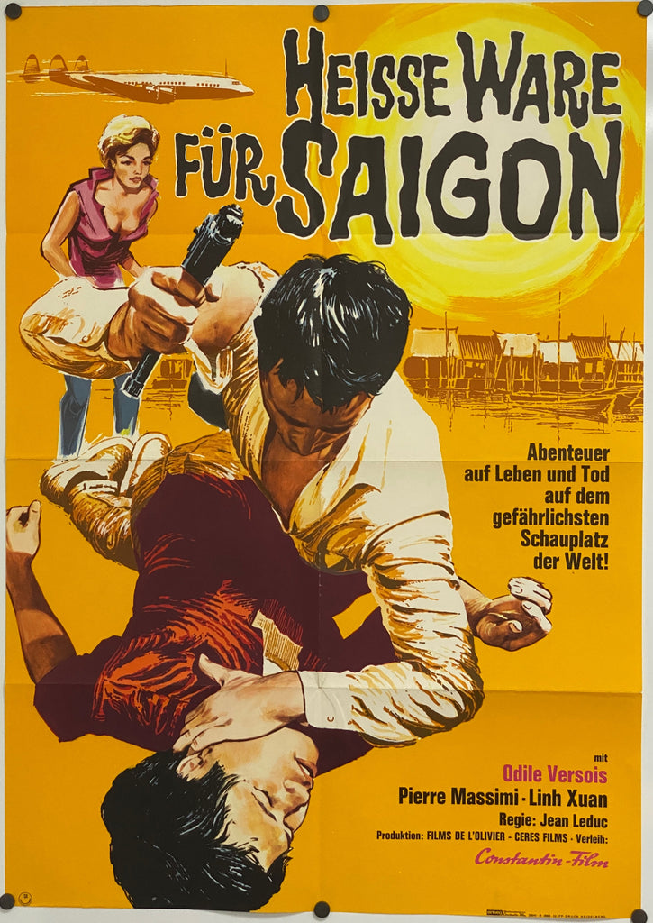 Incident in Saigon (1963) Original Vintage Movie Poster by Vintoz.com