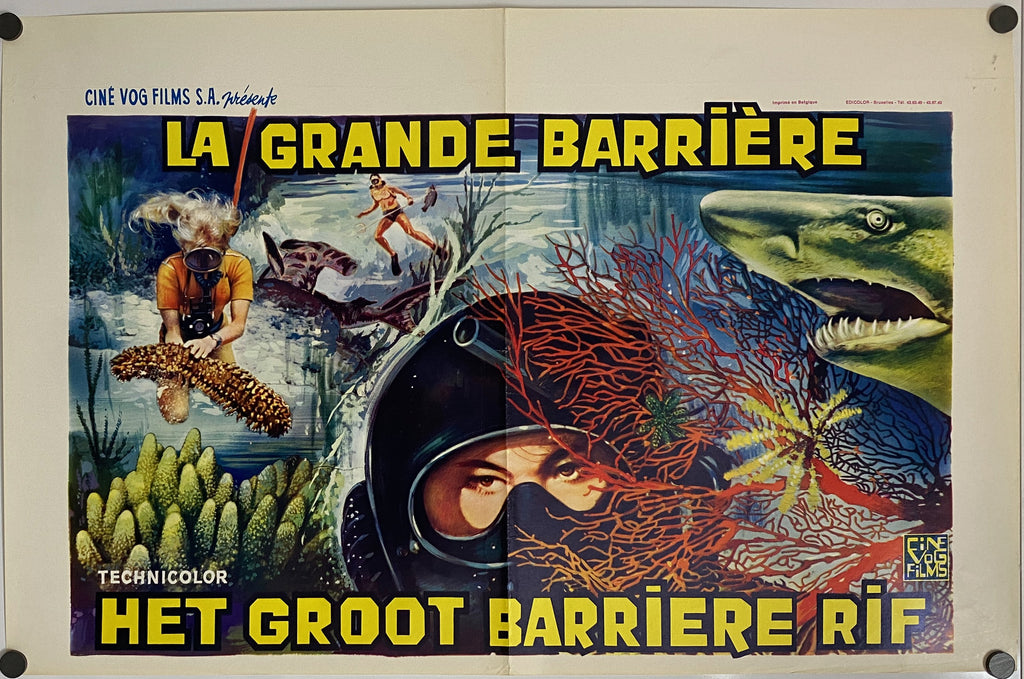 Great Barrier Reef (1969) Original Vintage Movie Poster by Vintoz.com